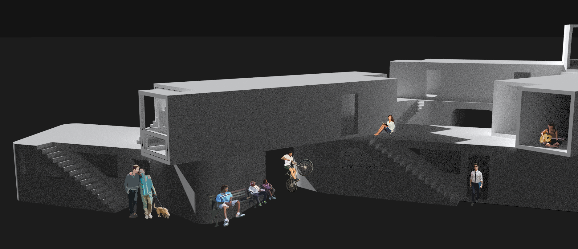 Urban Design Rendering 2